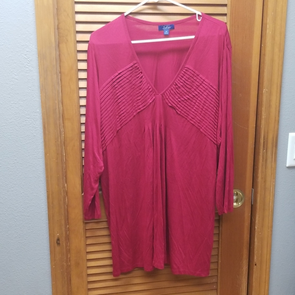 NWT Indigo Womens Plus Tunic